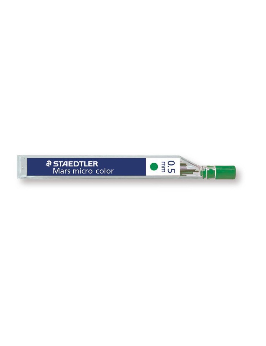 MINAS STAEDTLER 0.5 MM VERDE.